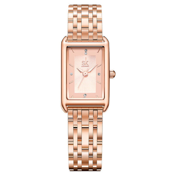 SK Women’s Tank- Style Quartz Watch
