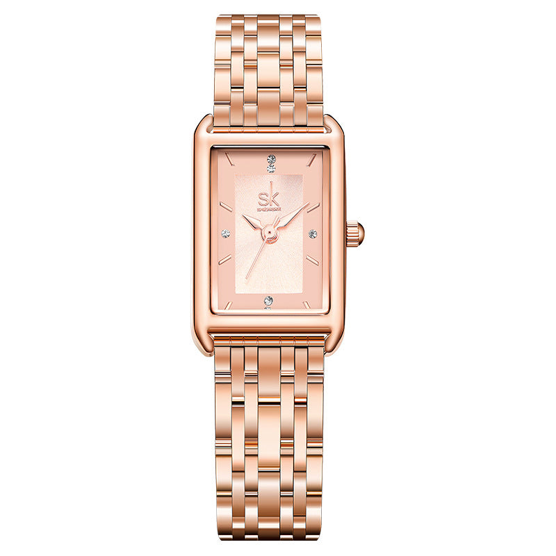 SK Women’s Tank- Style Quartz Watch